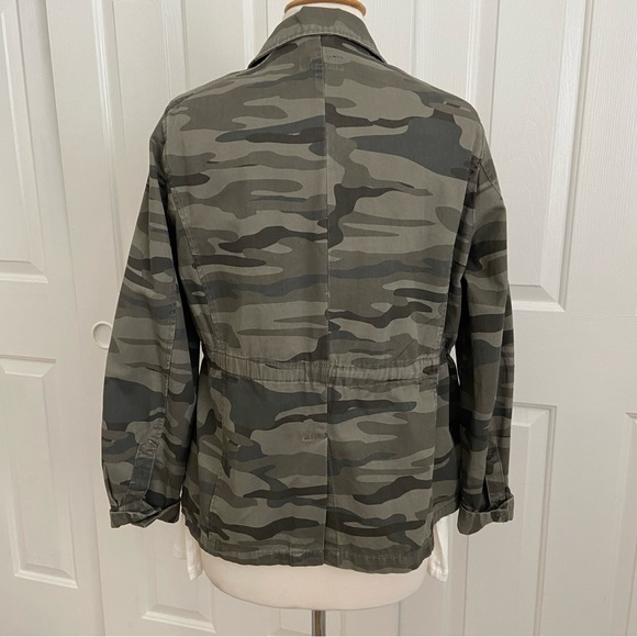 Camo Utility Jacket with Adjustable Waist by ANA - Picture 8 of 8